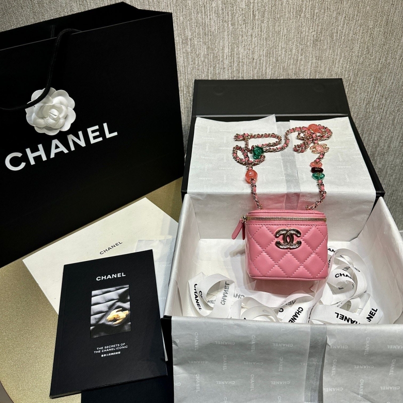 Ch*el cosmetic bags